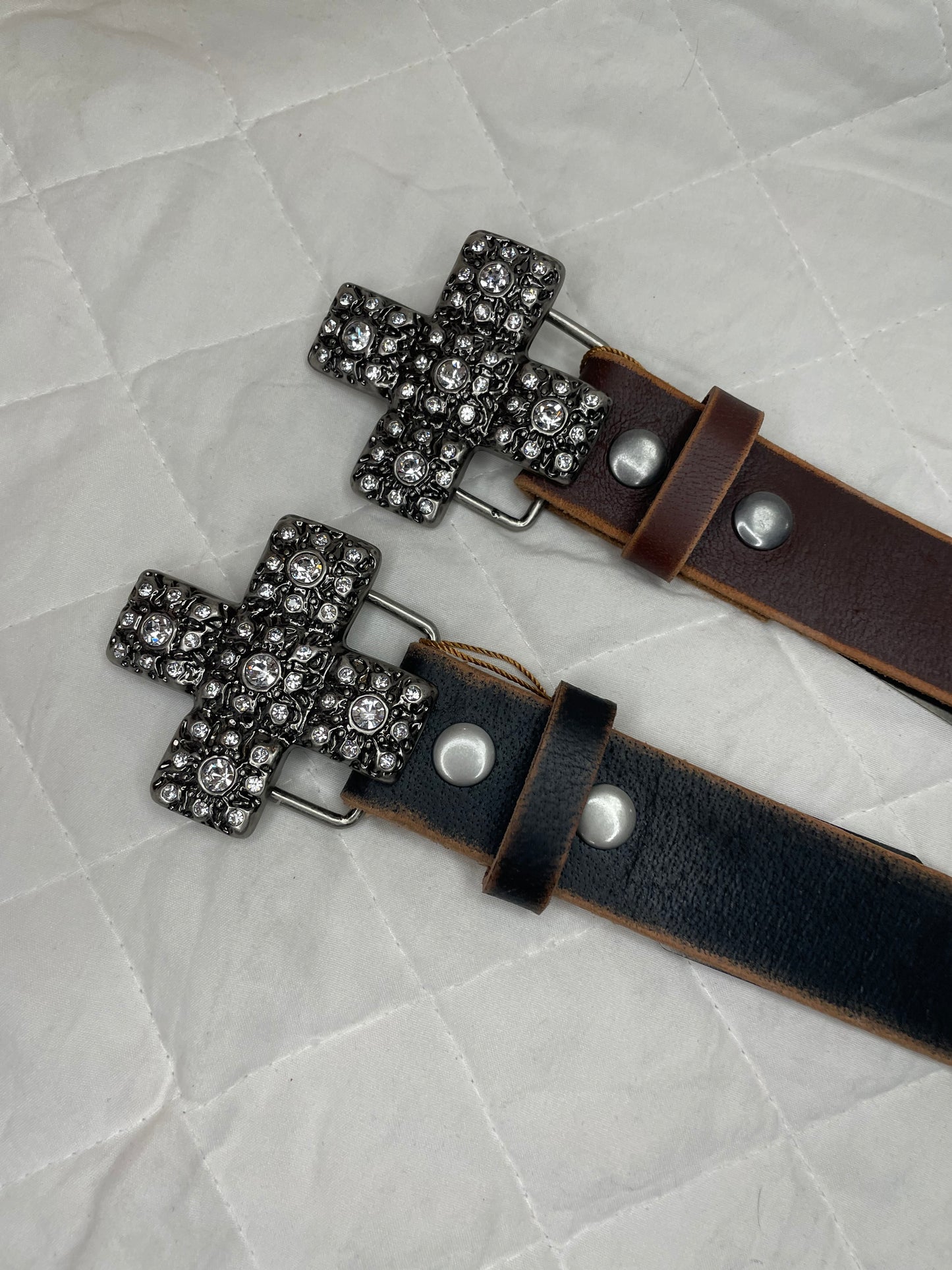 Crystal Cross Belt