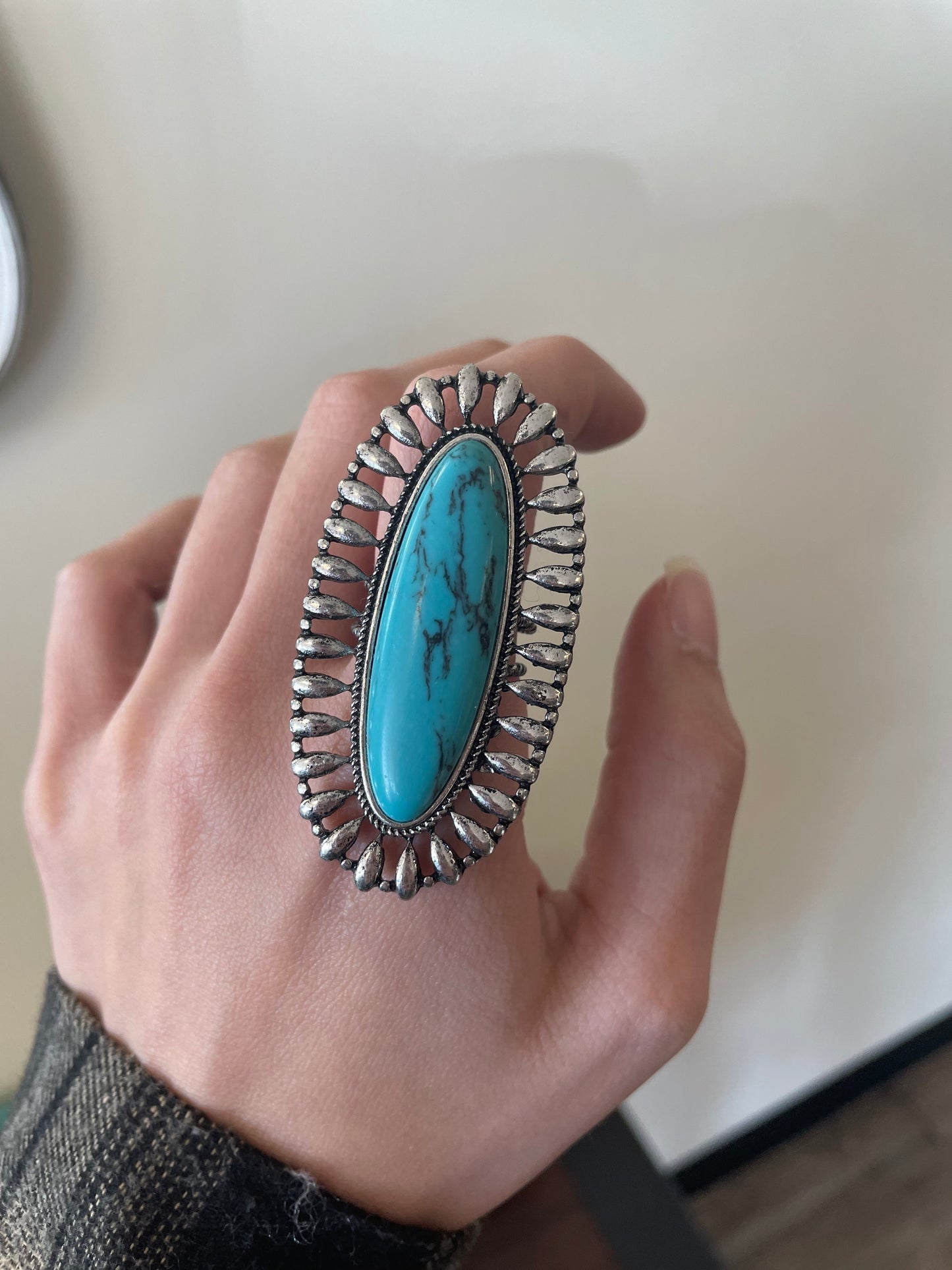 Oversized Oval Ring