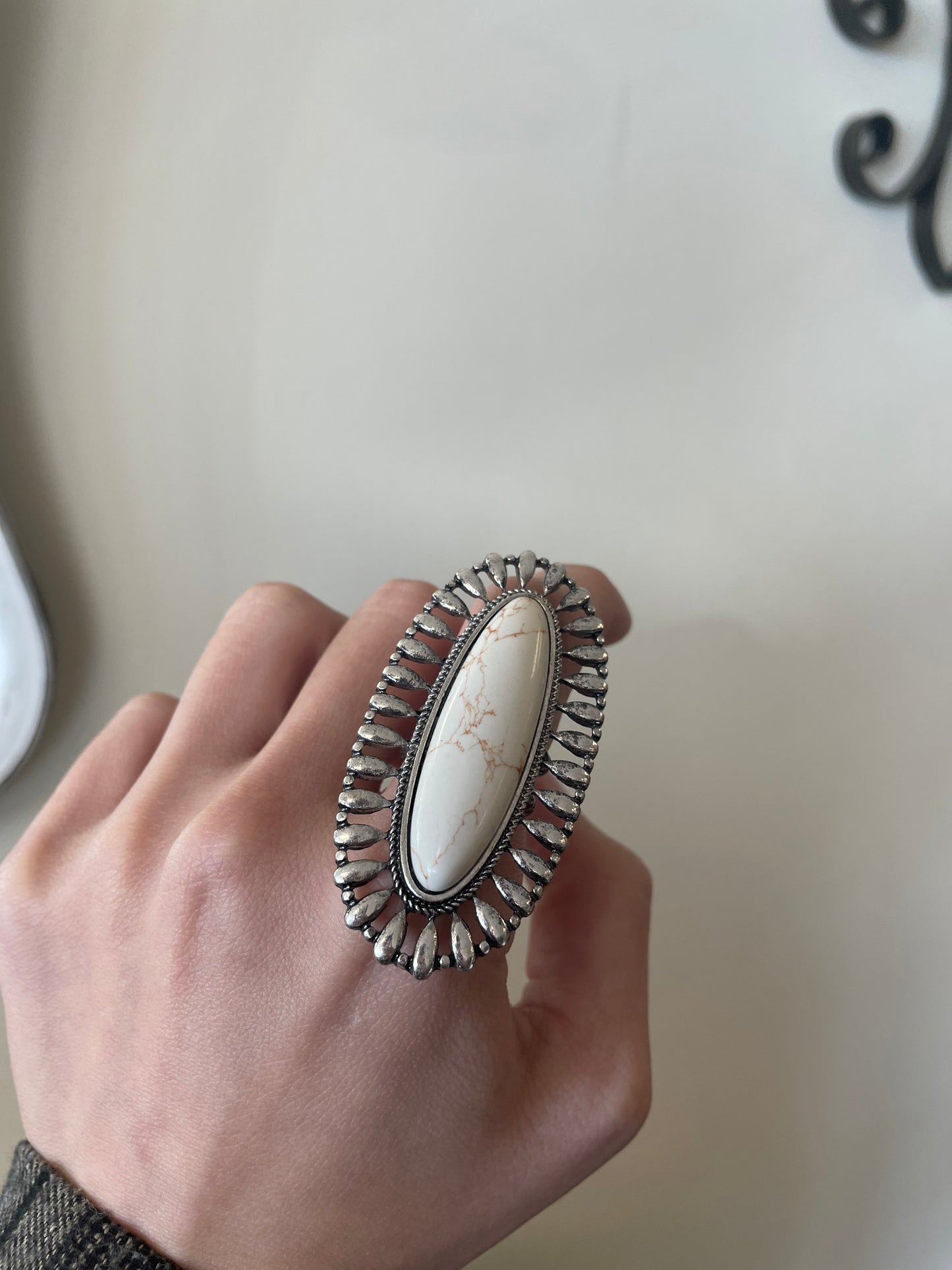 Oversized Oval Ring