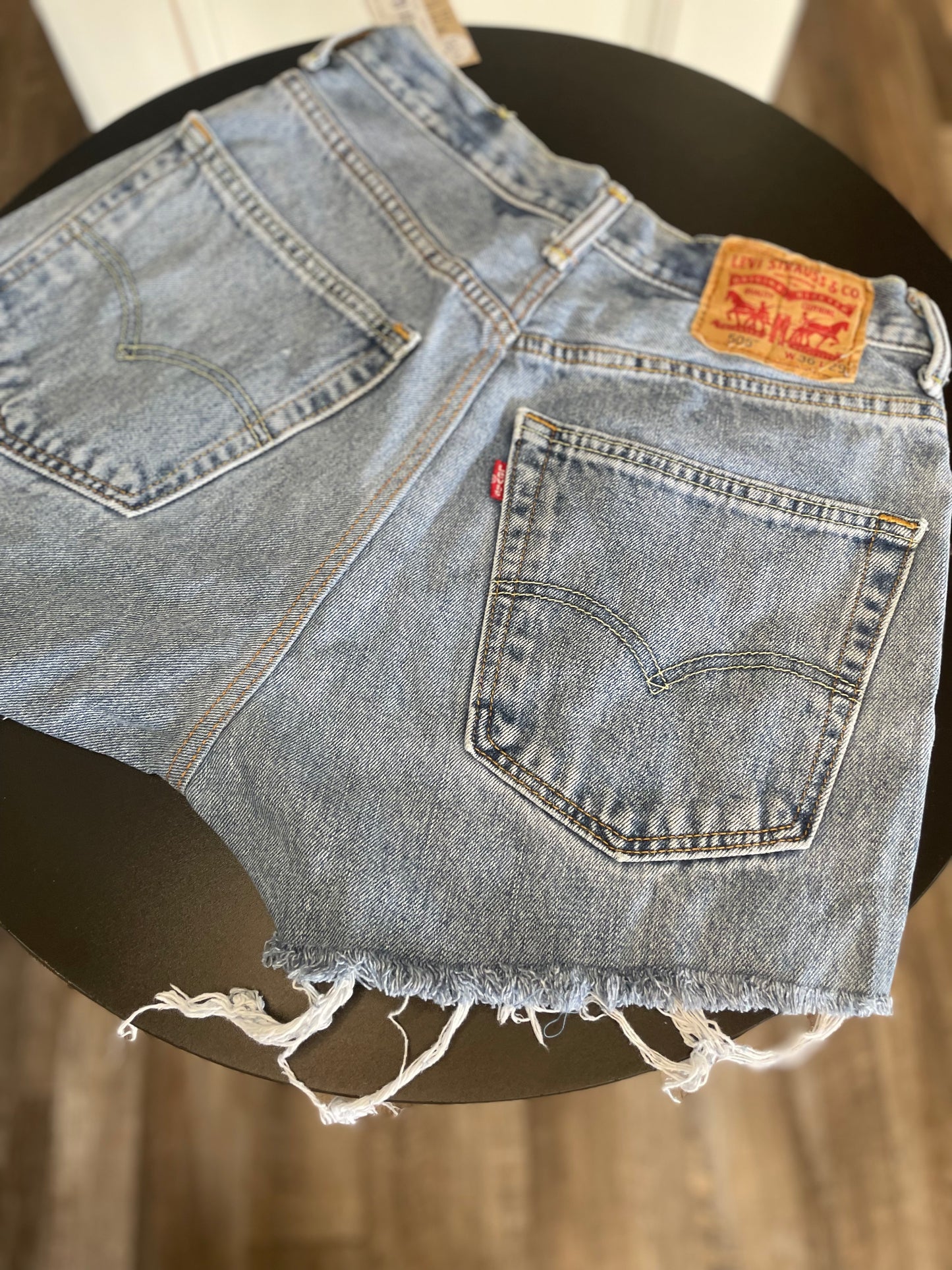 Upcycled Levi's Denim Shorts OG