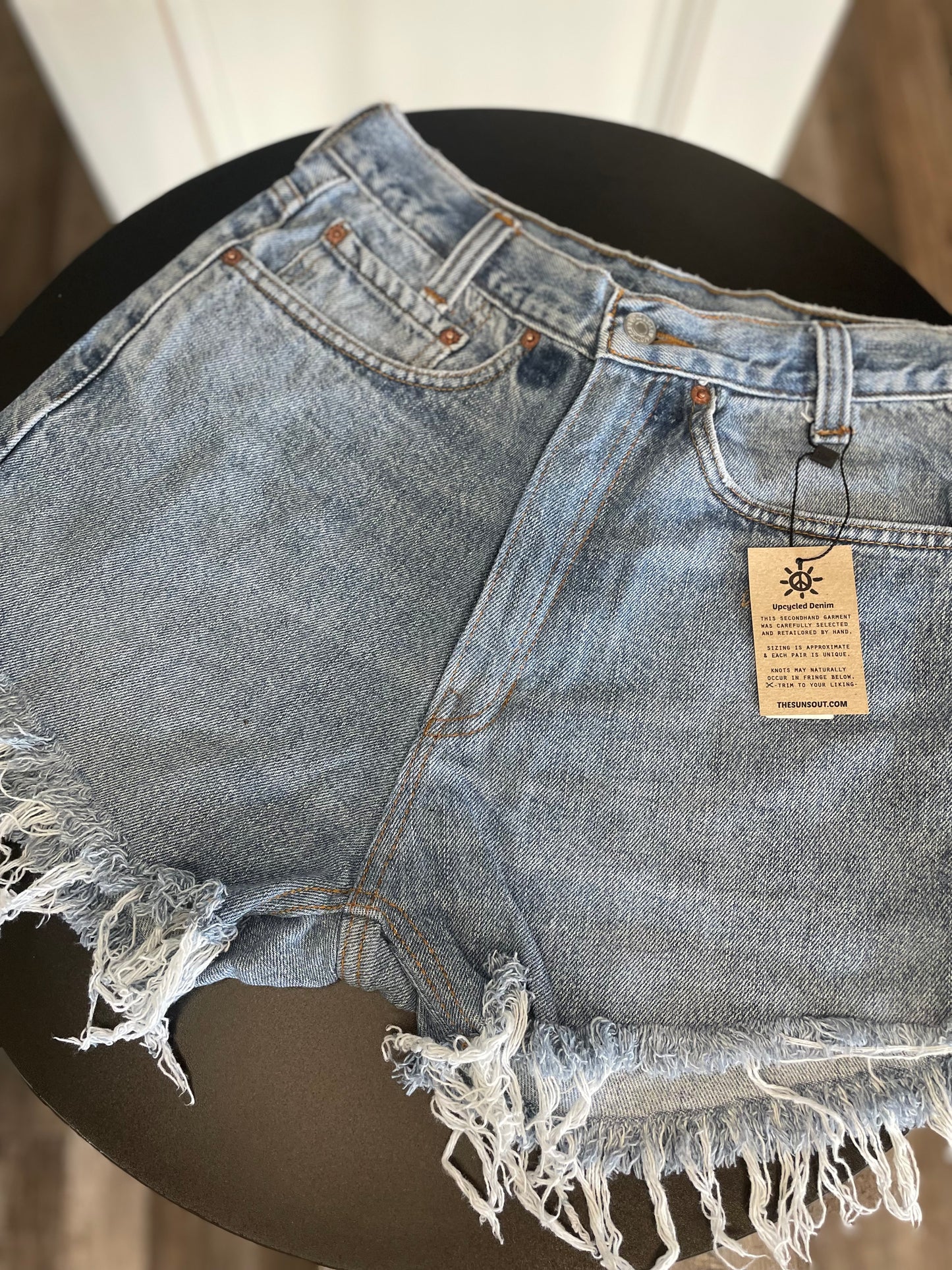 Upcycled Levi's Denim Shorts OG