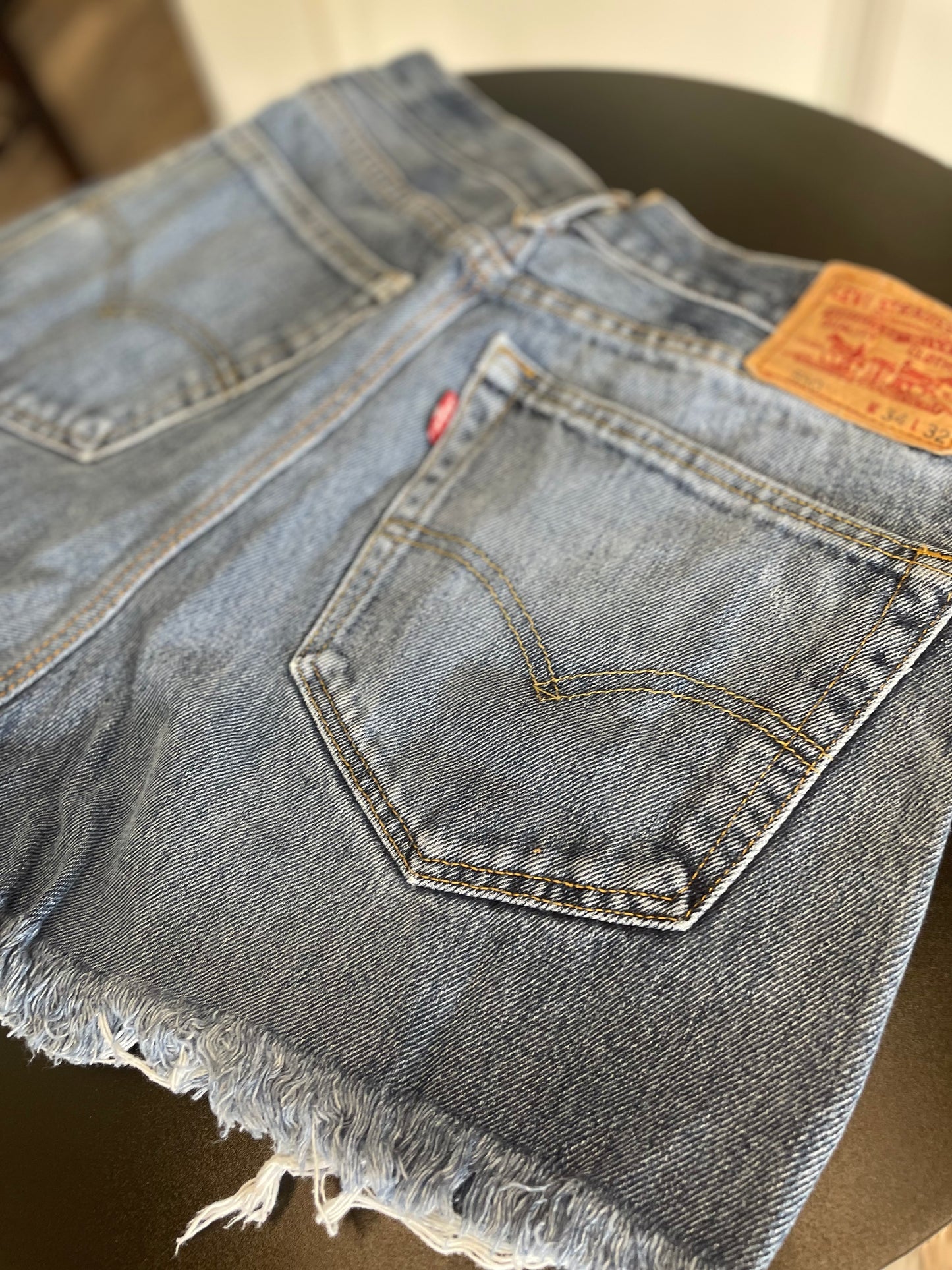 Upcycled Levi's Denim Shorts OG