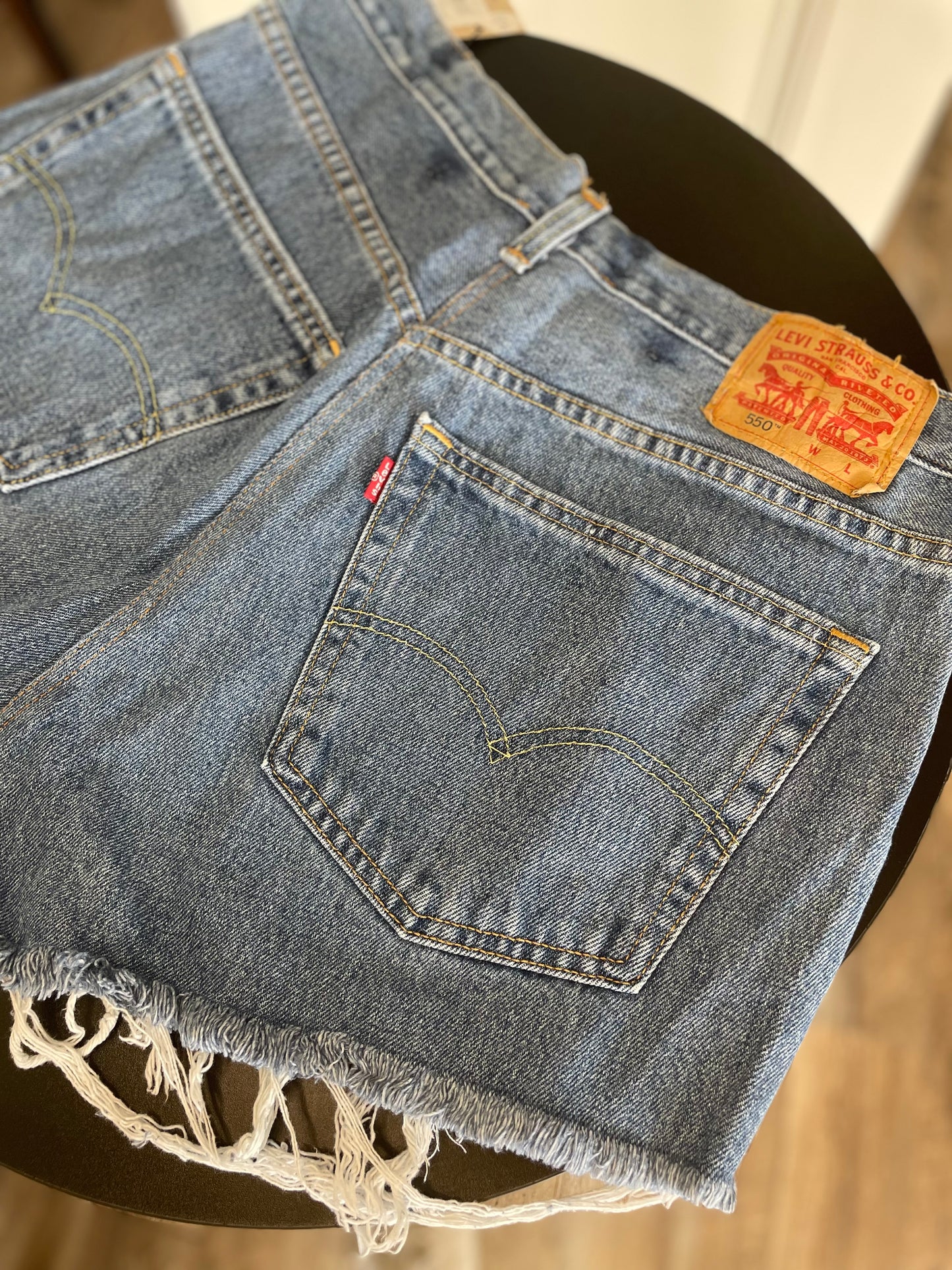 Upcycled Levi's Denim Shorts OG