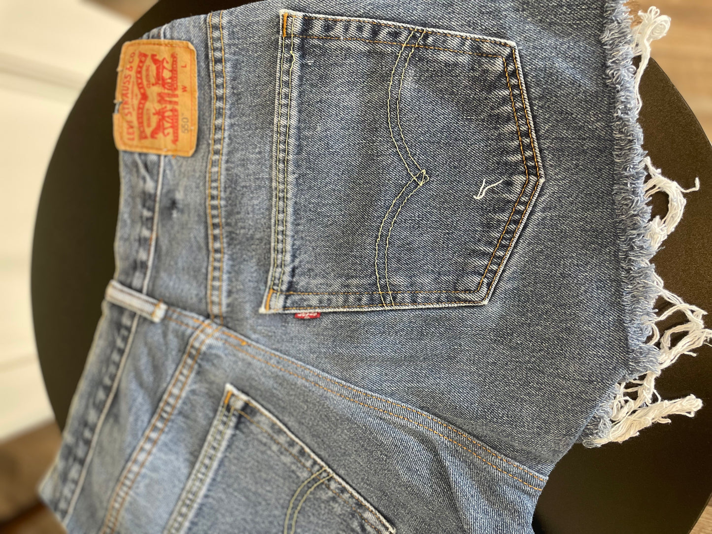 Upcycled Levi's Denim Shorts OG