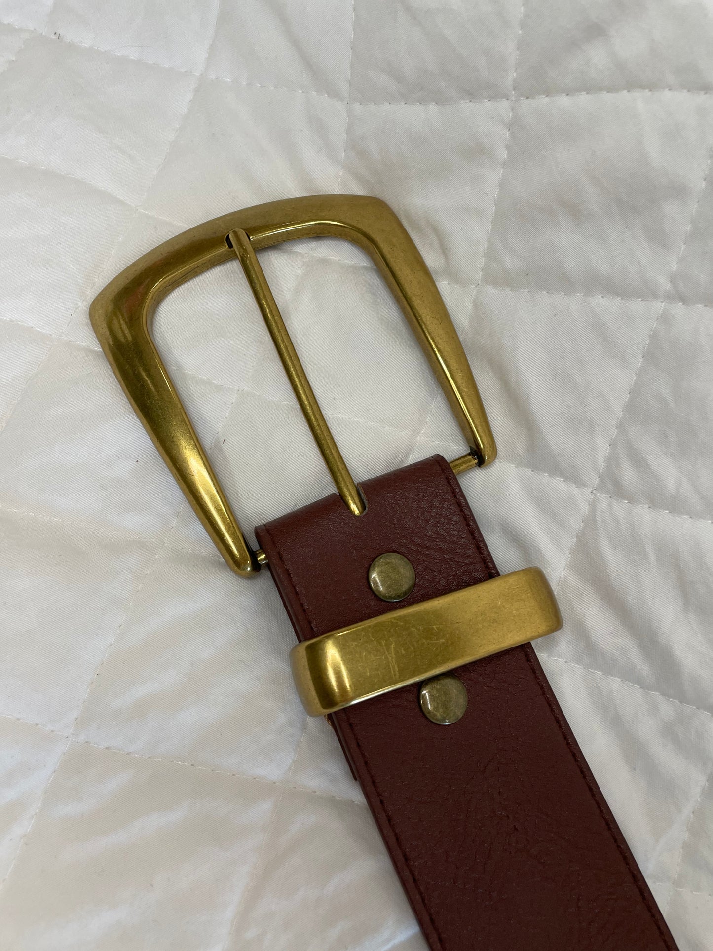 Wide Statement Buckle Belt