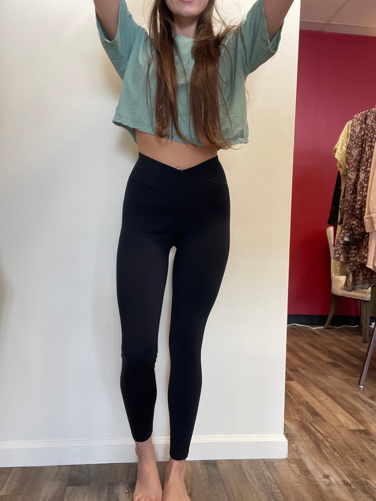 V Waist Legging