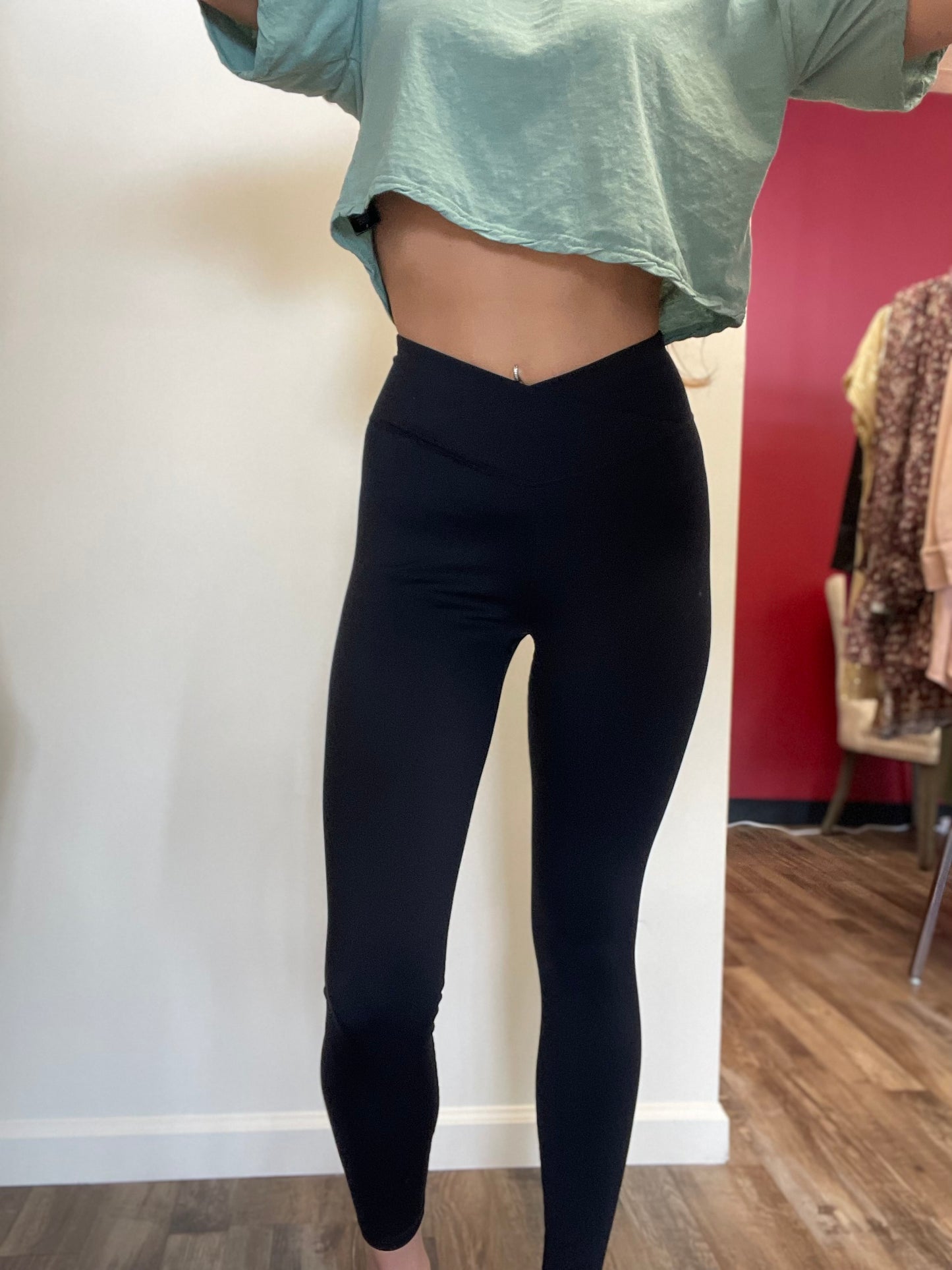 V Waist Legging