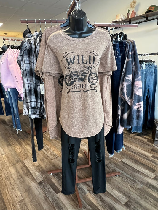 Wild Spirit Scoop T-shirt