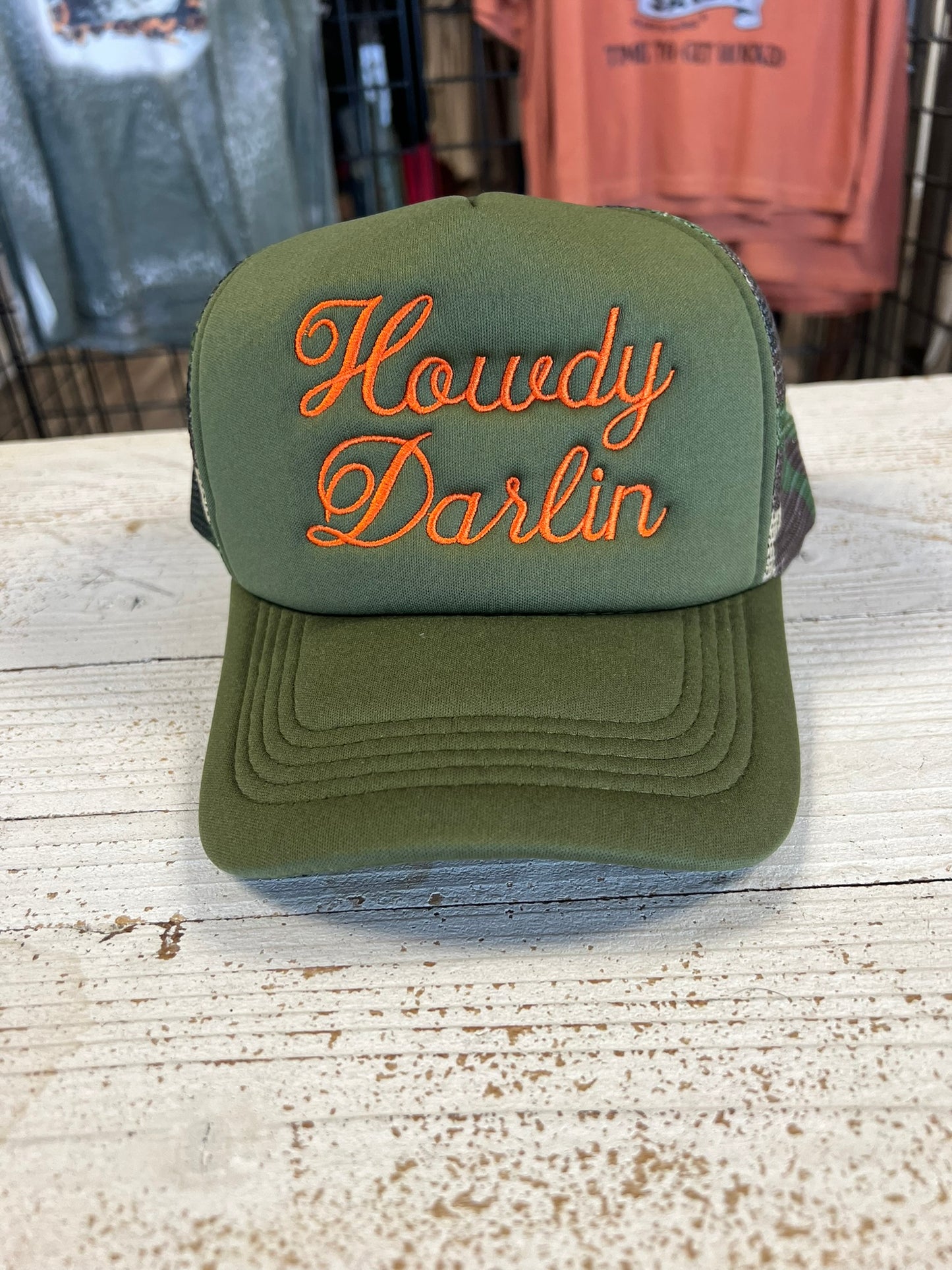 Howdy Darlin Camo Hat