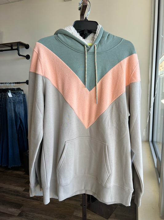 Hooey Color Block Hoodie