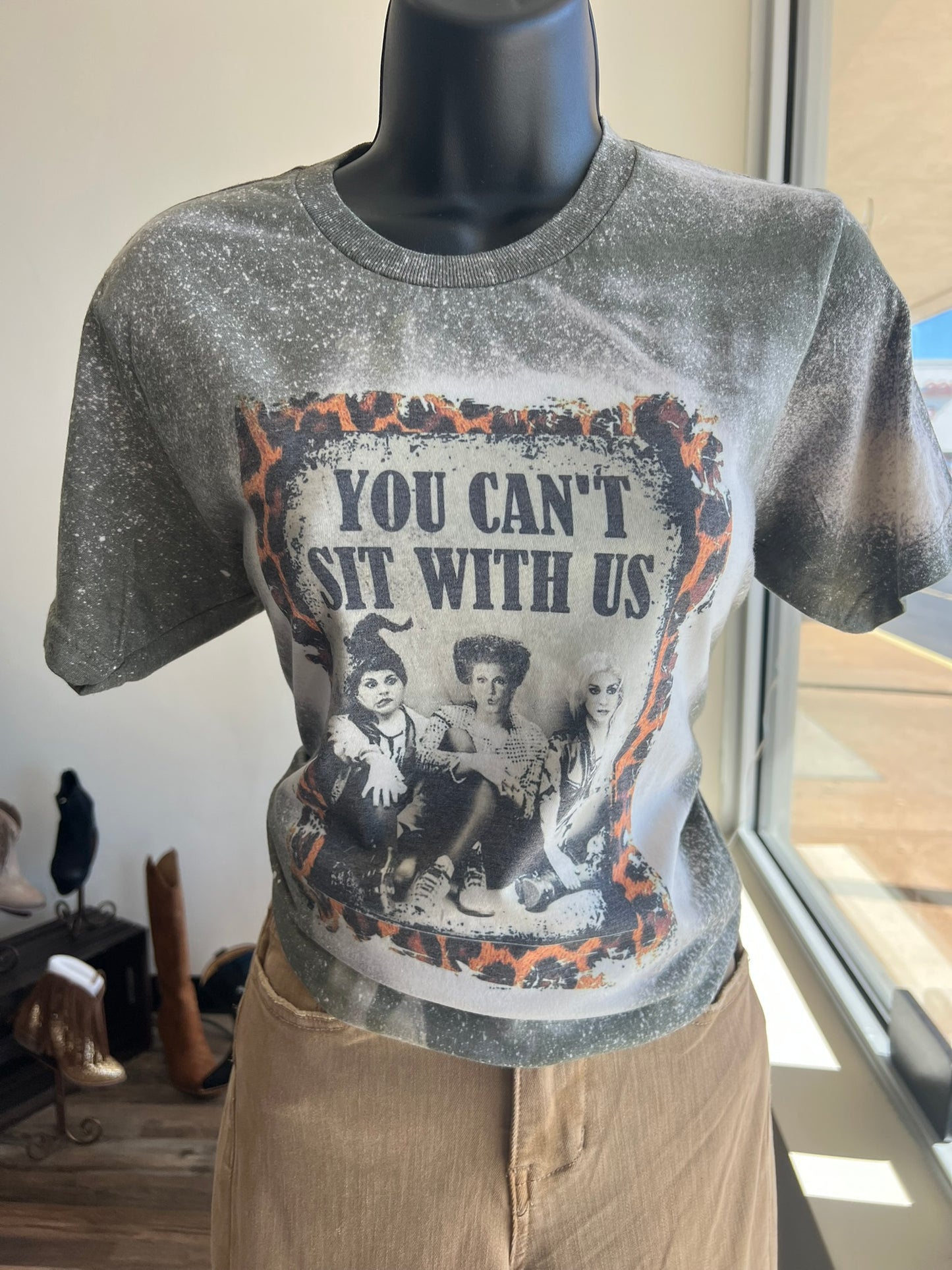 You Can't Sit With Us Halloween T-shirt