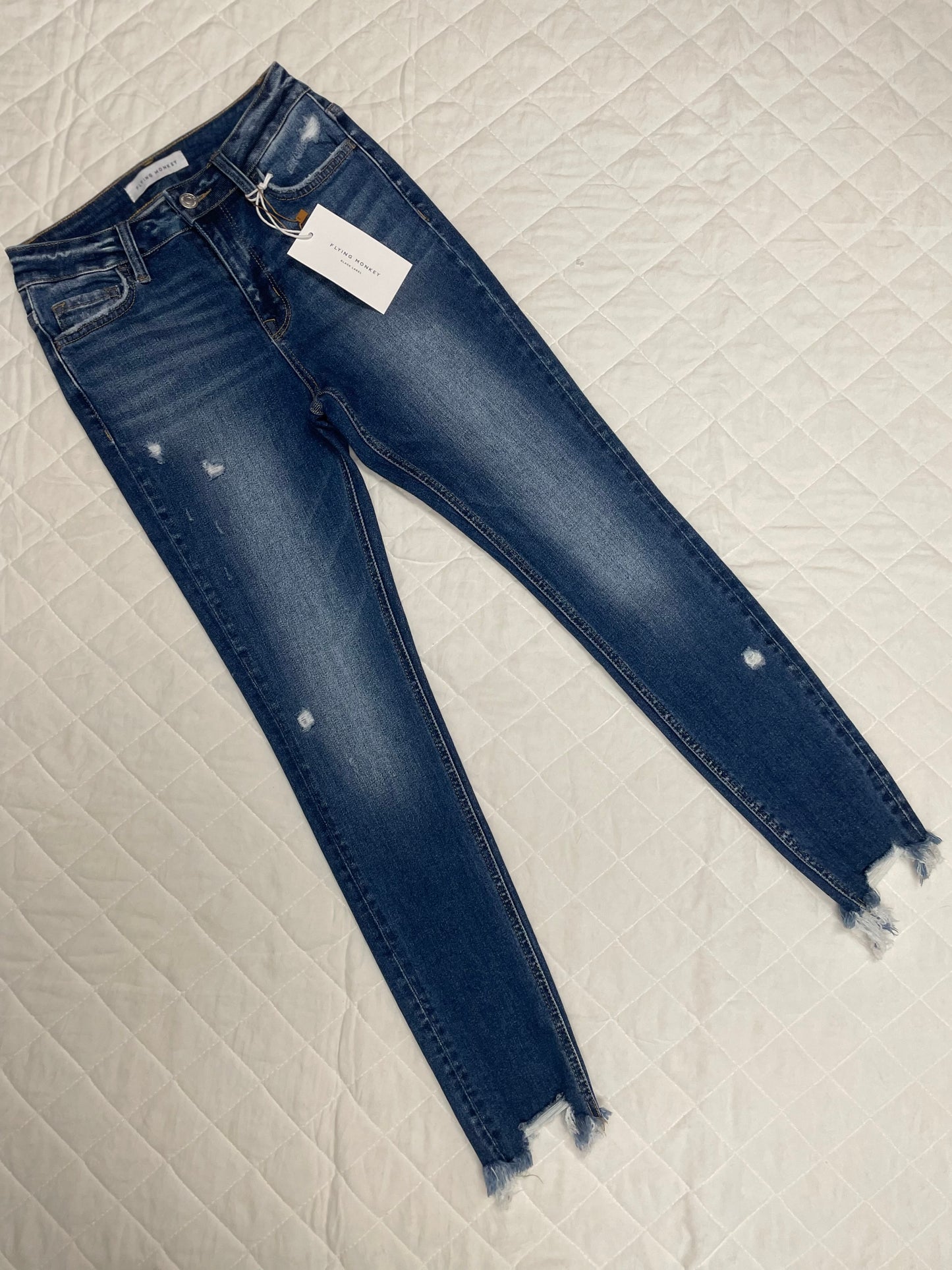 Flying Monkey Skinny Crop Jeans