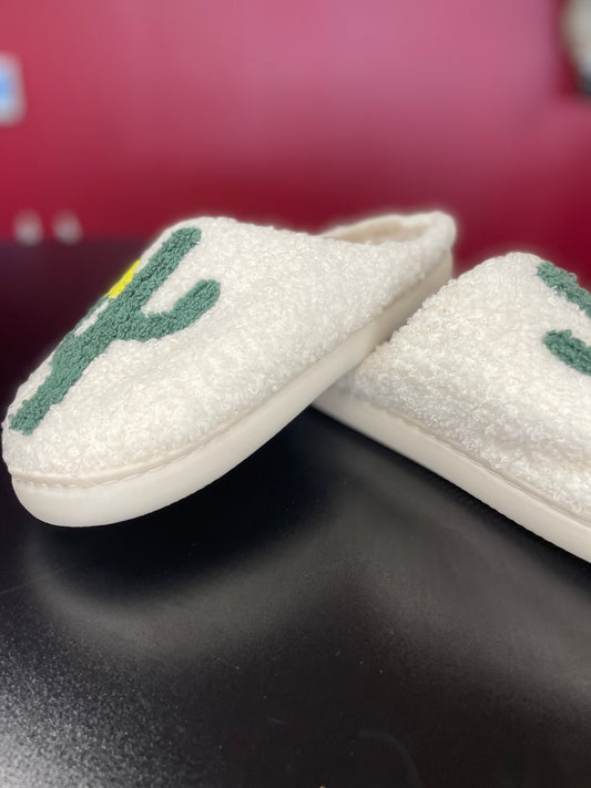 Cozy Cactus Slippers