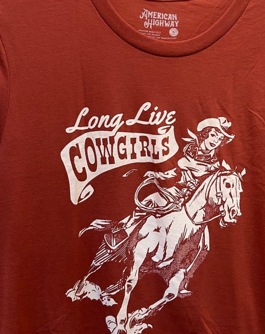 Red Long live Cowgirls